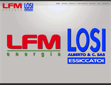 Tablet Screenshot of lfmsrl.com